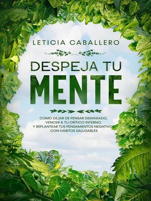 cover image of Despeja Tu Mente